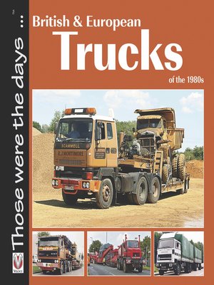 cover image of British and European Trucks of the 1980s